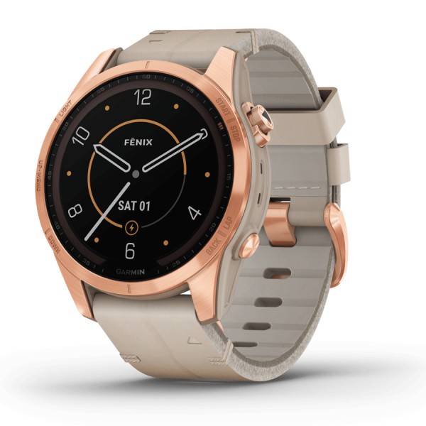 Montre Garmin F Nix S Sapphire Solar Rose Gold Lepage