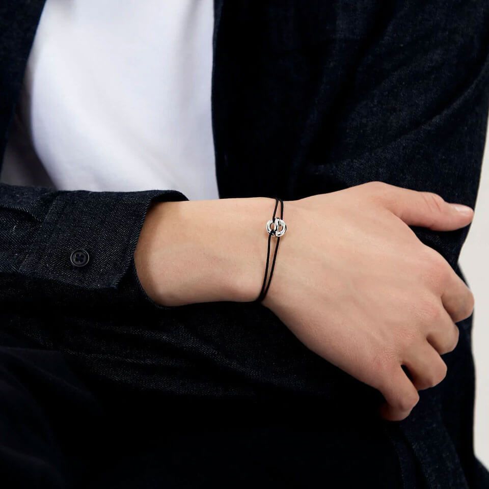 Bracelet Le Gramme Entrelacs 3g In Silver LEPAGE