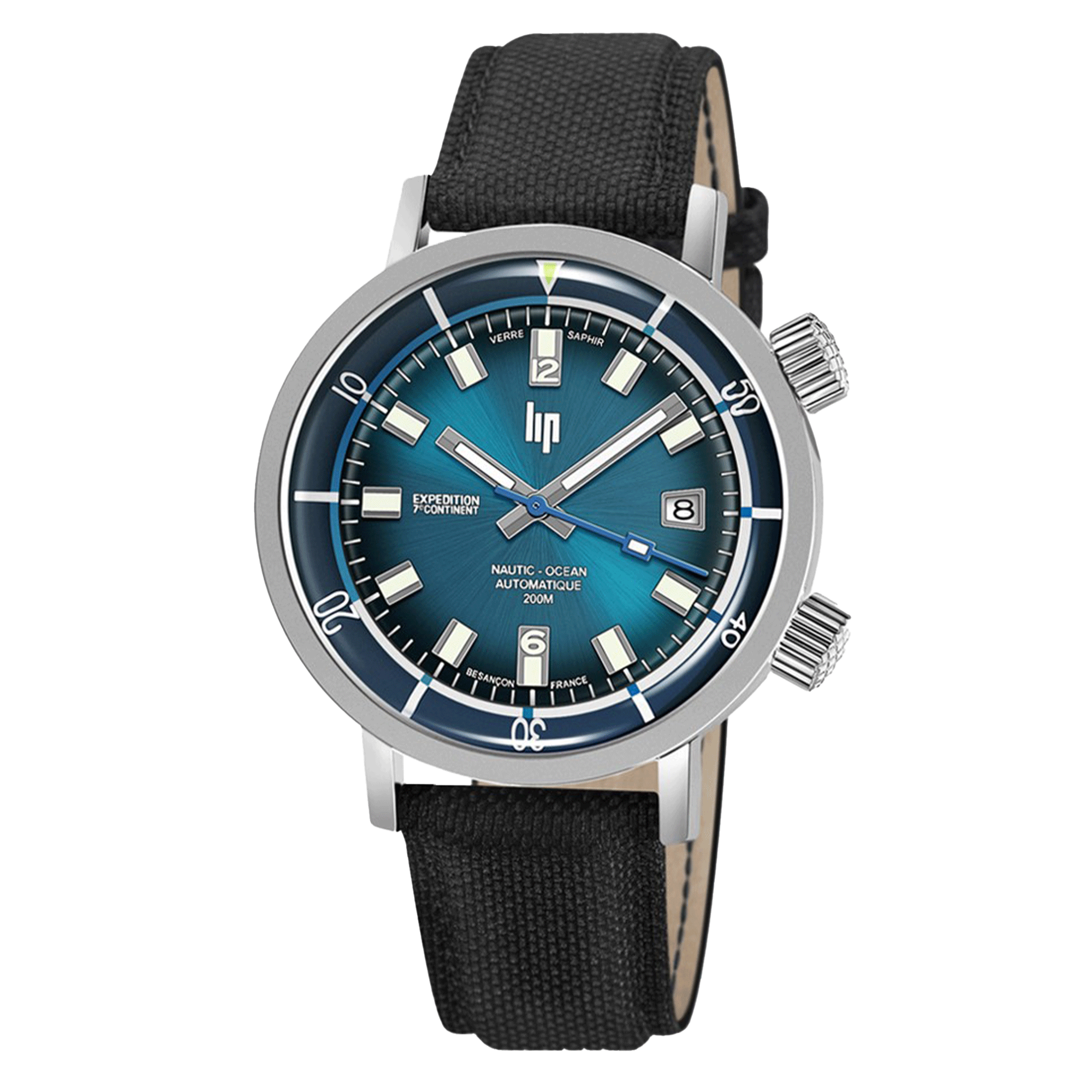 Montre LIP Nautic Océan Expédition 7ème Continent 671524 Lip