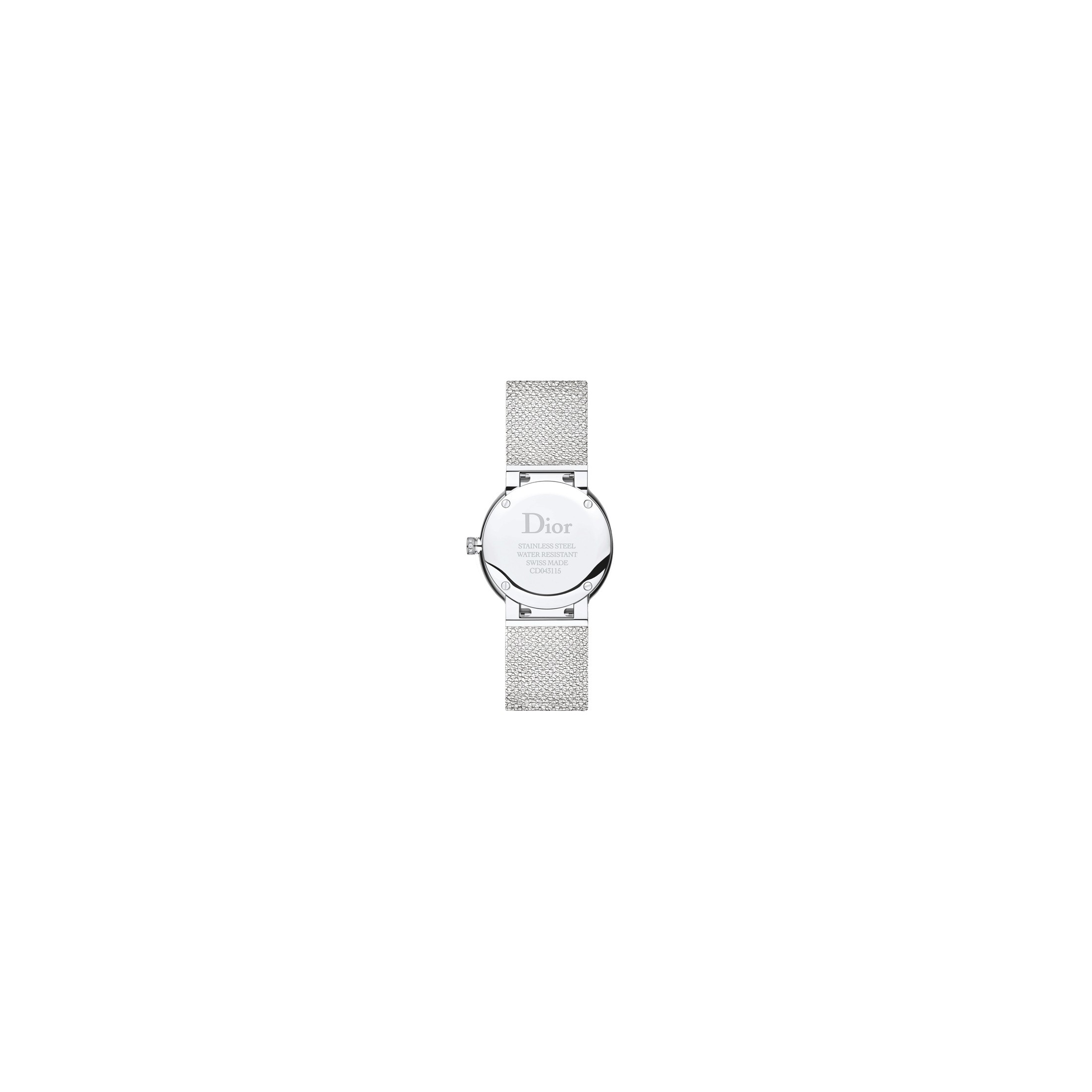 Dior stainless best sale steel watch