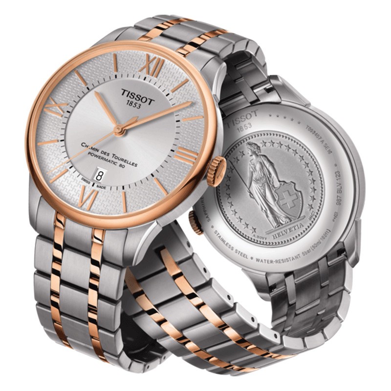 Montre Tissot Chemin des Tourelles Helvetic Pride Powermatic 80