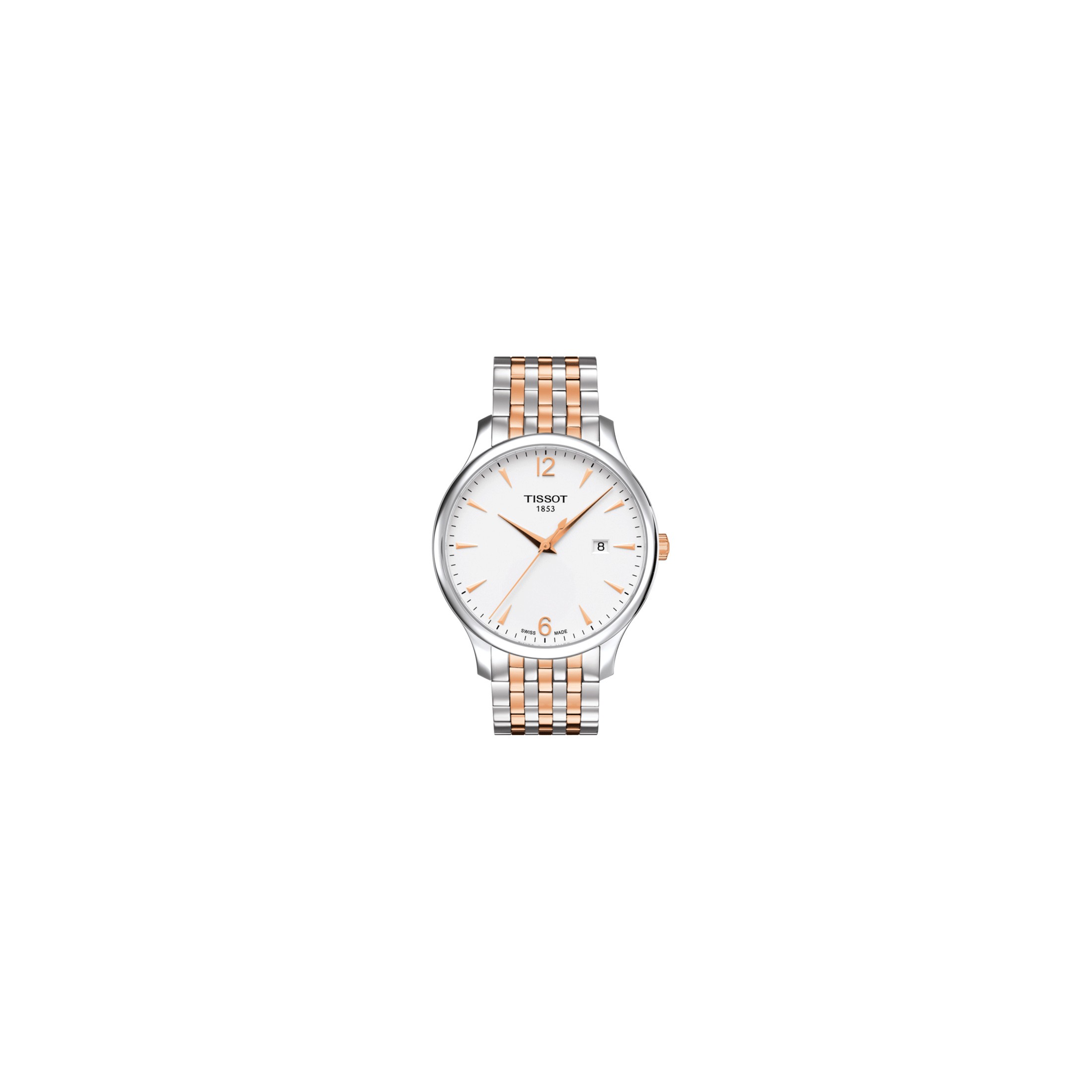 Montre Tissot T Classic Tradition Gent quartz cadran argent