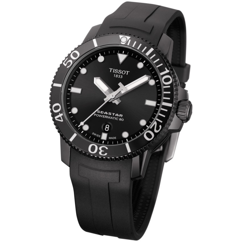 Tissot full black new arrivals