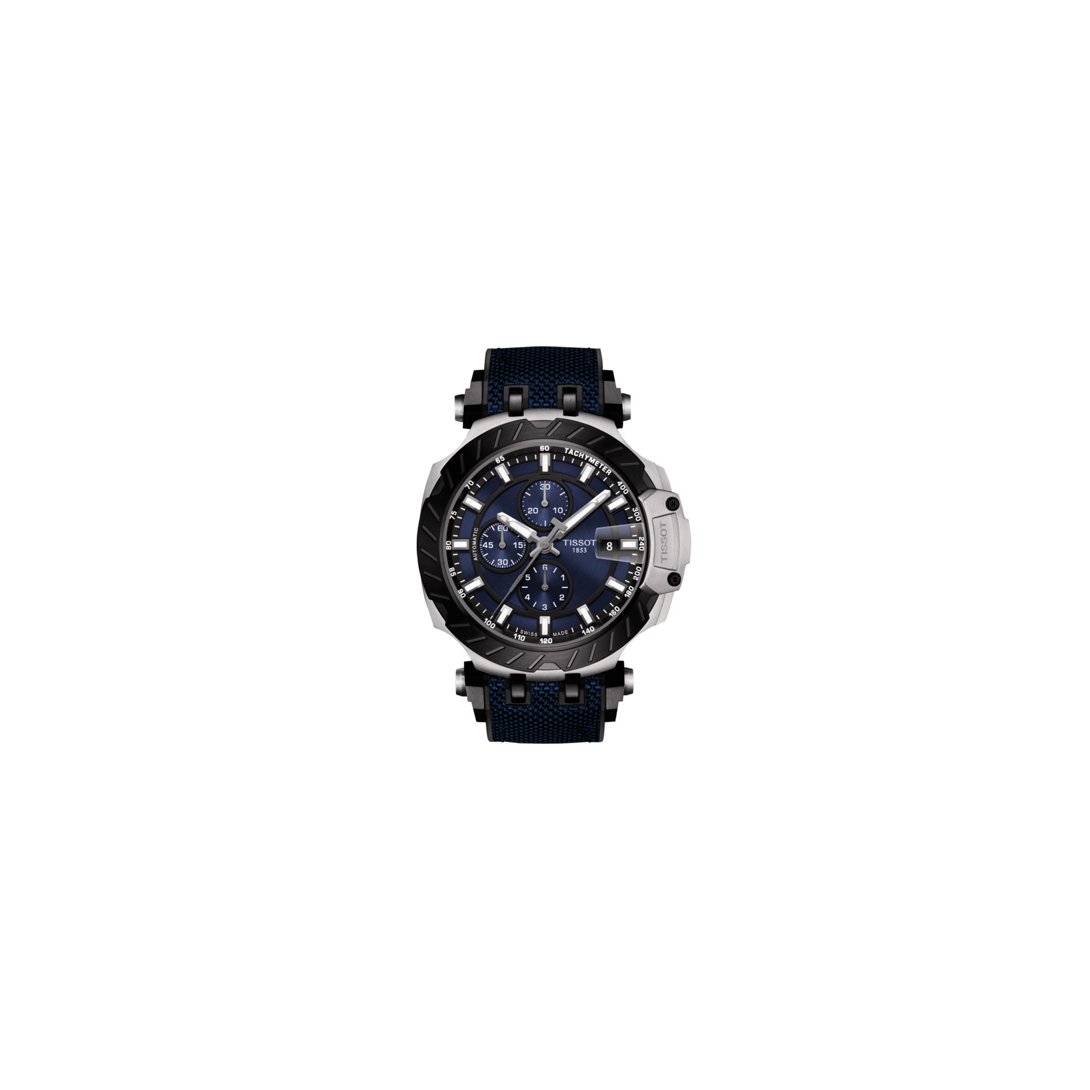 Montre Tissot T Race Chronograph automatic cadran bleu nuit