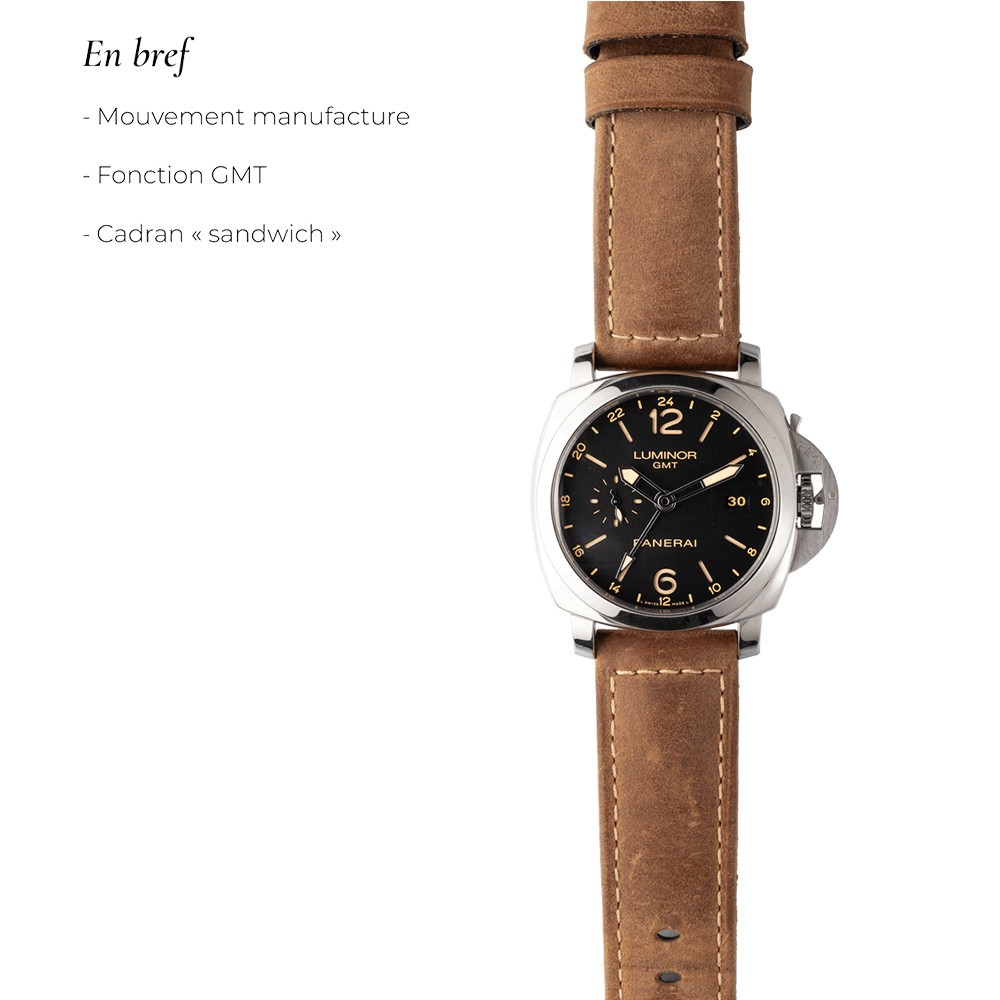 Panerai Marina Luminor GMT watch 2014