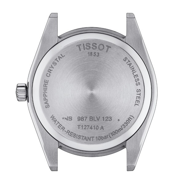 Montre Tissot T Classic Gentleman quartz cadran argent bracelet