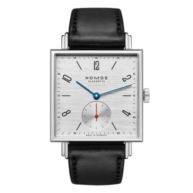 Watch Nomos Tetra Neomatik 39 automatic silvercut 33 mm 423 Lepage