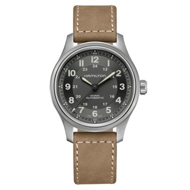 Hamilton Khaki Field Titanium Auto 38 mm Watch H70215130 - Lepage