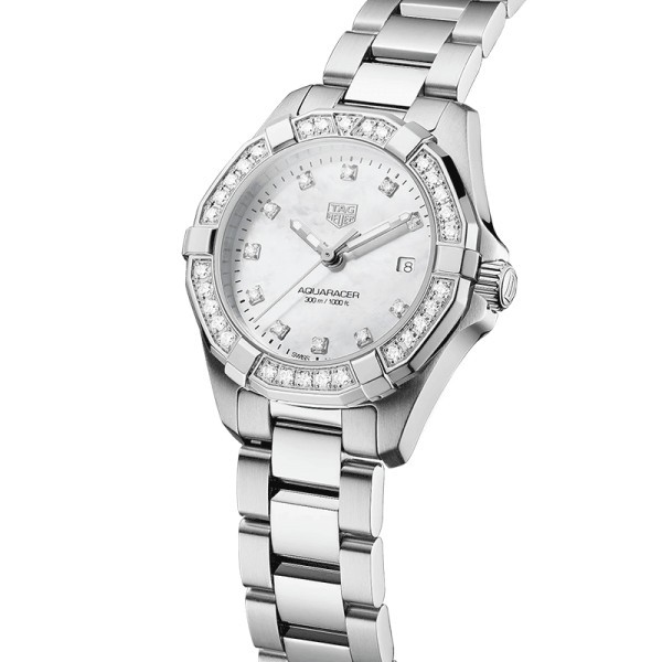 Tag heuer aquaracer on sale quartz ladies watch