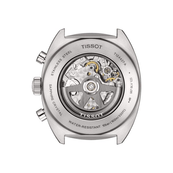 Montre Tissot Heritage automatique chronographe cadran noir