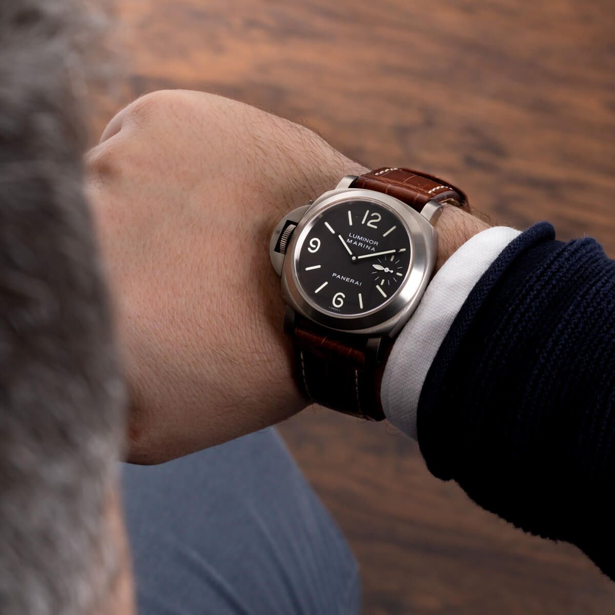 Montre style online panerai