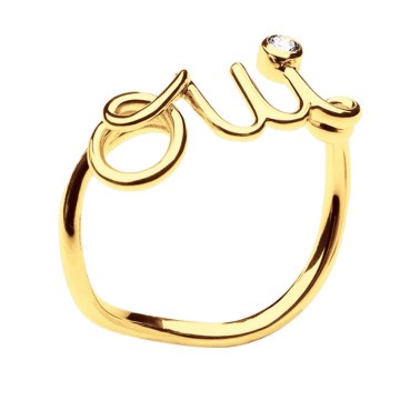 Christian dior oui ring hotsell