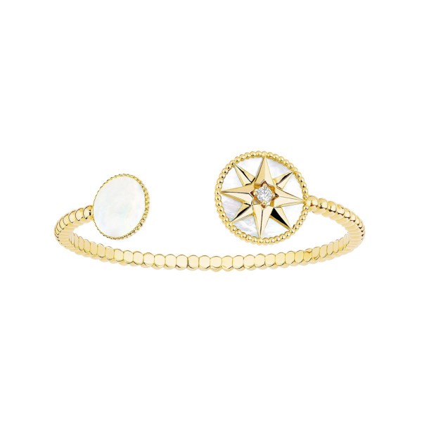 Dior Rose Des Vents Bracelet 18K Rose Gold with Diamond Mother