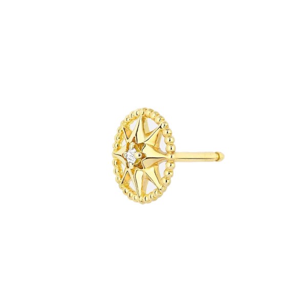 Dior Rose des Vents yellow gold chain ring JRDV95064 - Lepage