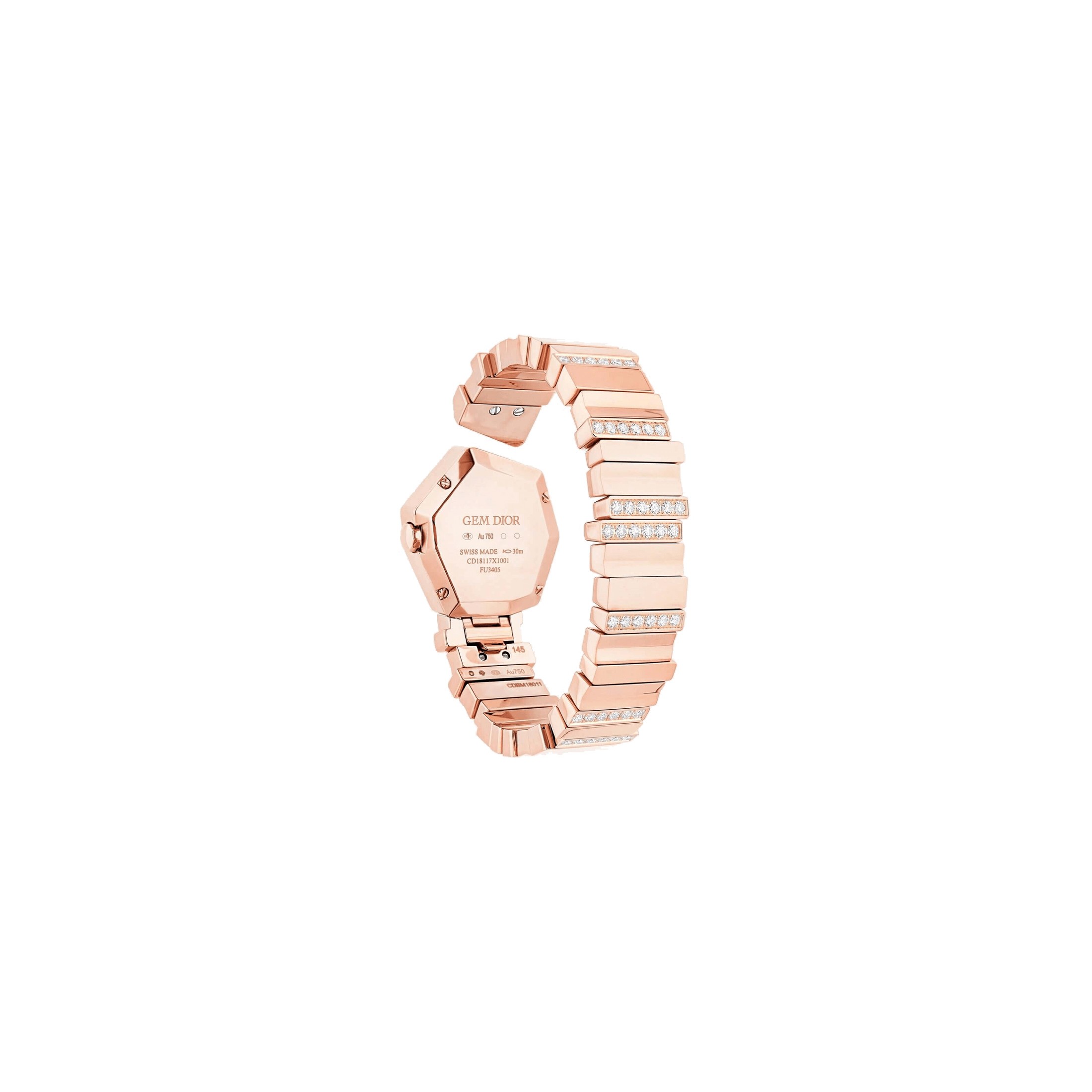 Dior women's watch rose gold sale