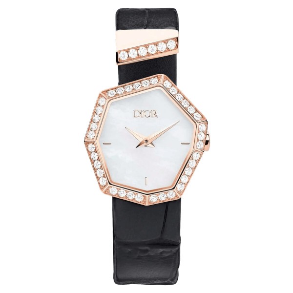 Dior watch shop rose gold