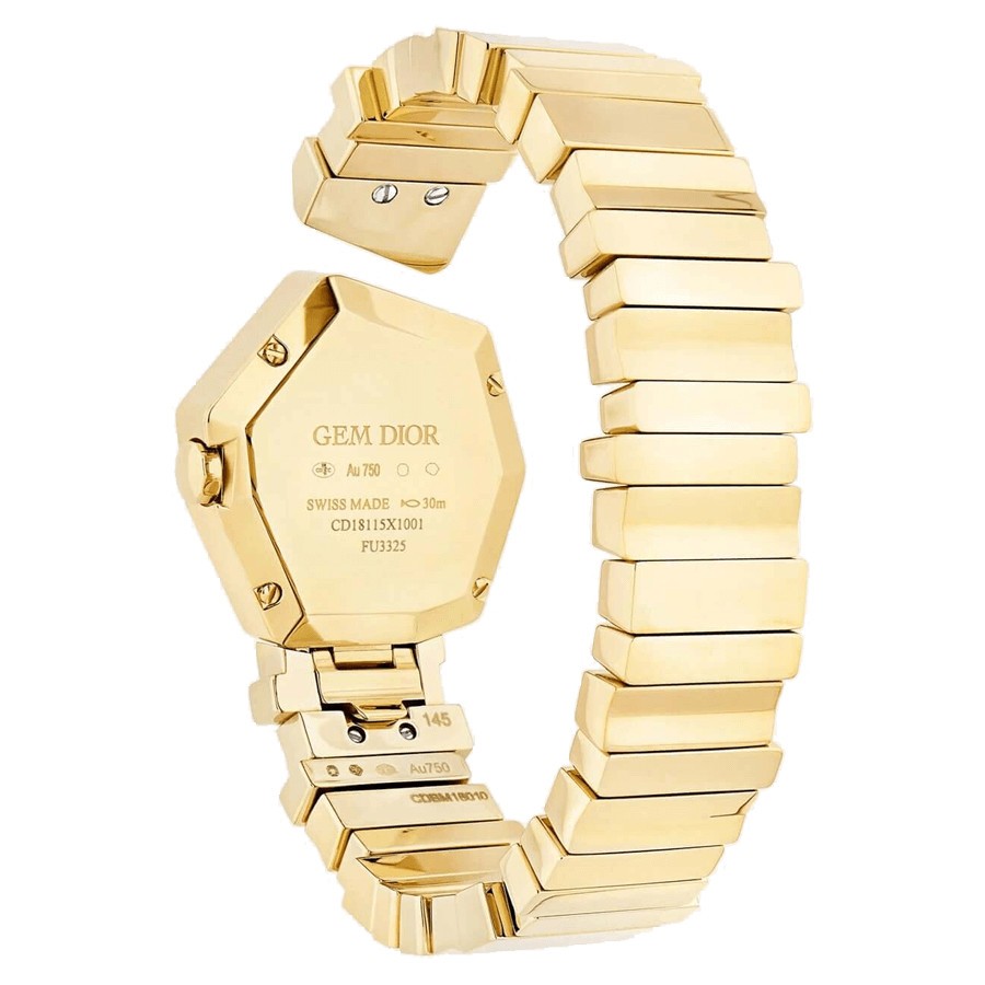 Watch GEM DIOR yellow gold bracelet 13 5 cm CD18115X1003 Lepage