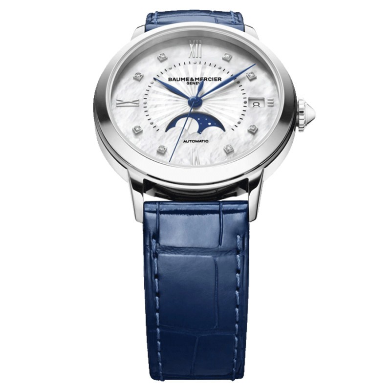 Baume Et Mercier Classima MoonPhase Auto Diamond Watch10633 - Lepage