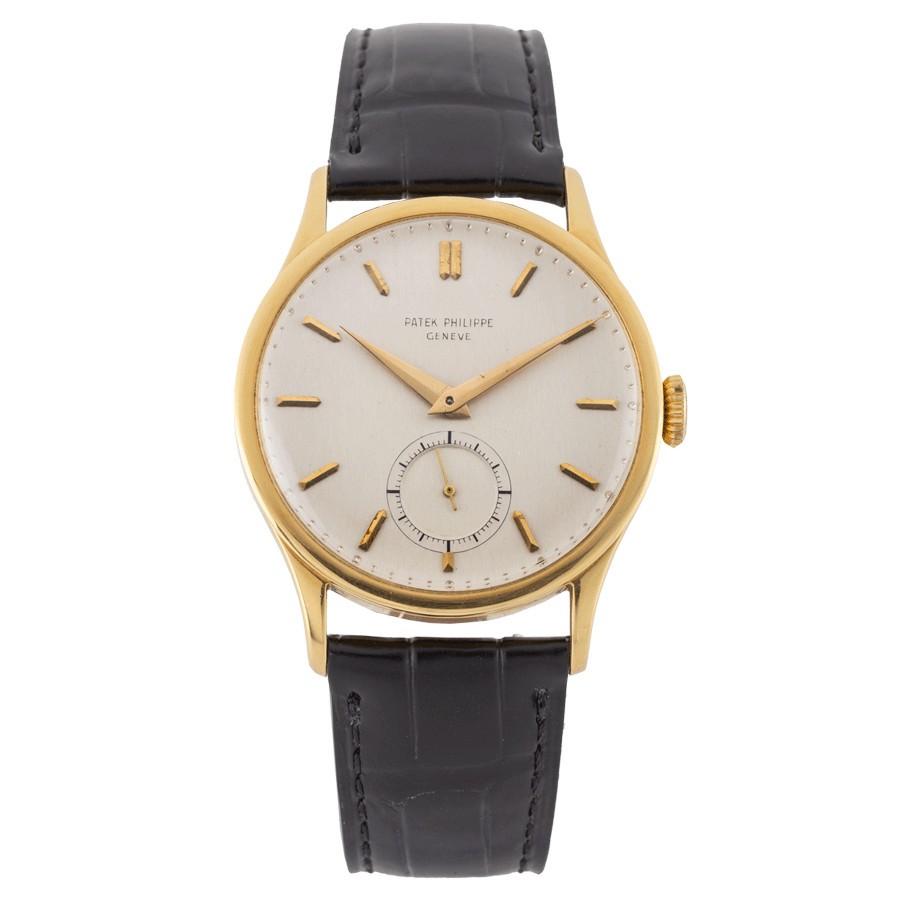 Patek Philippe Calatrava watch in yellow gold 1951 36 mm - Lepage