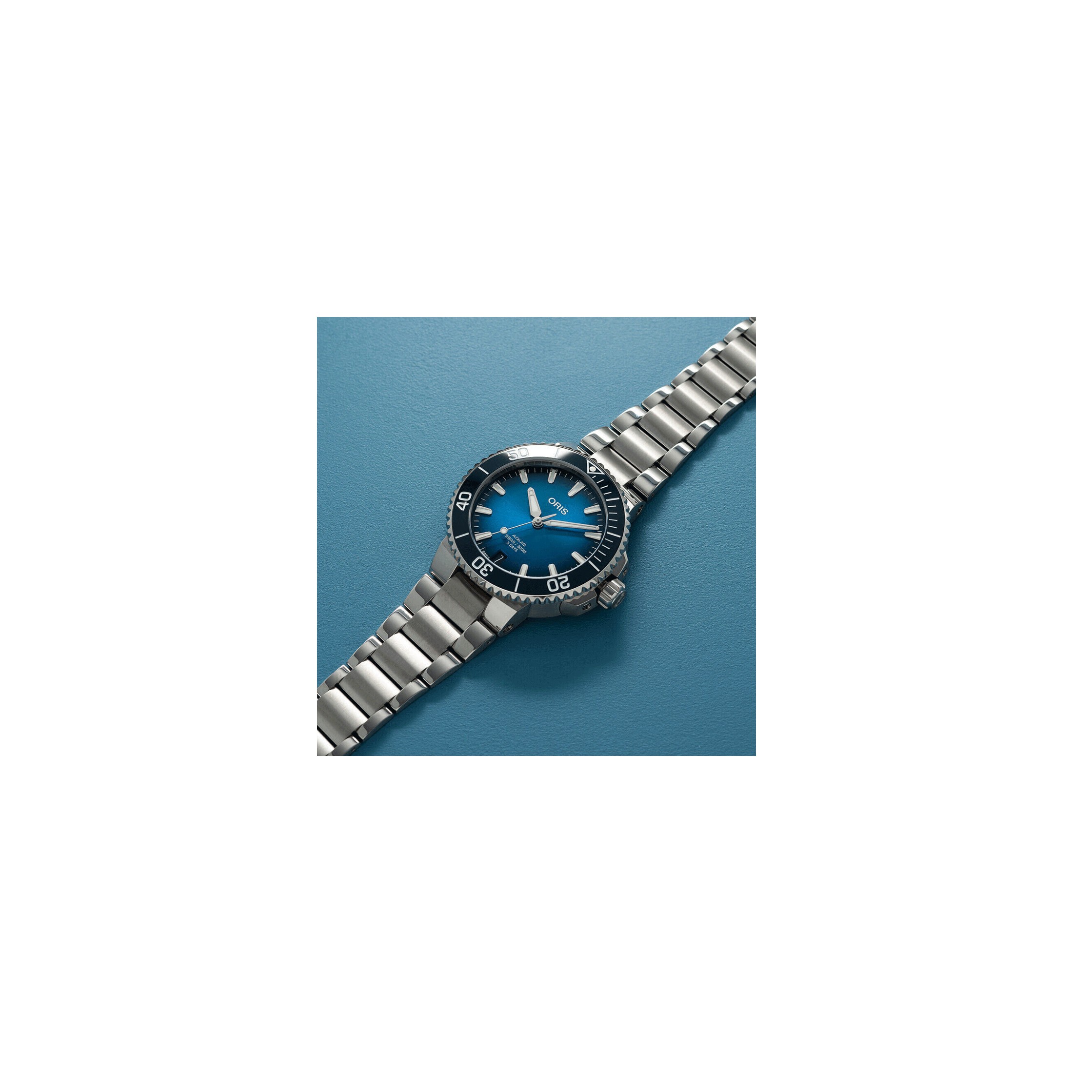 07 8 24 09PEB Oris Steel Metal Bracelet Polished  The Watchmaker