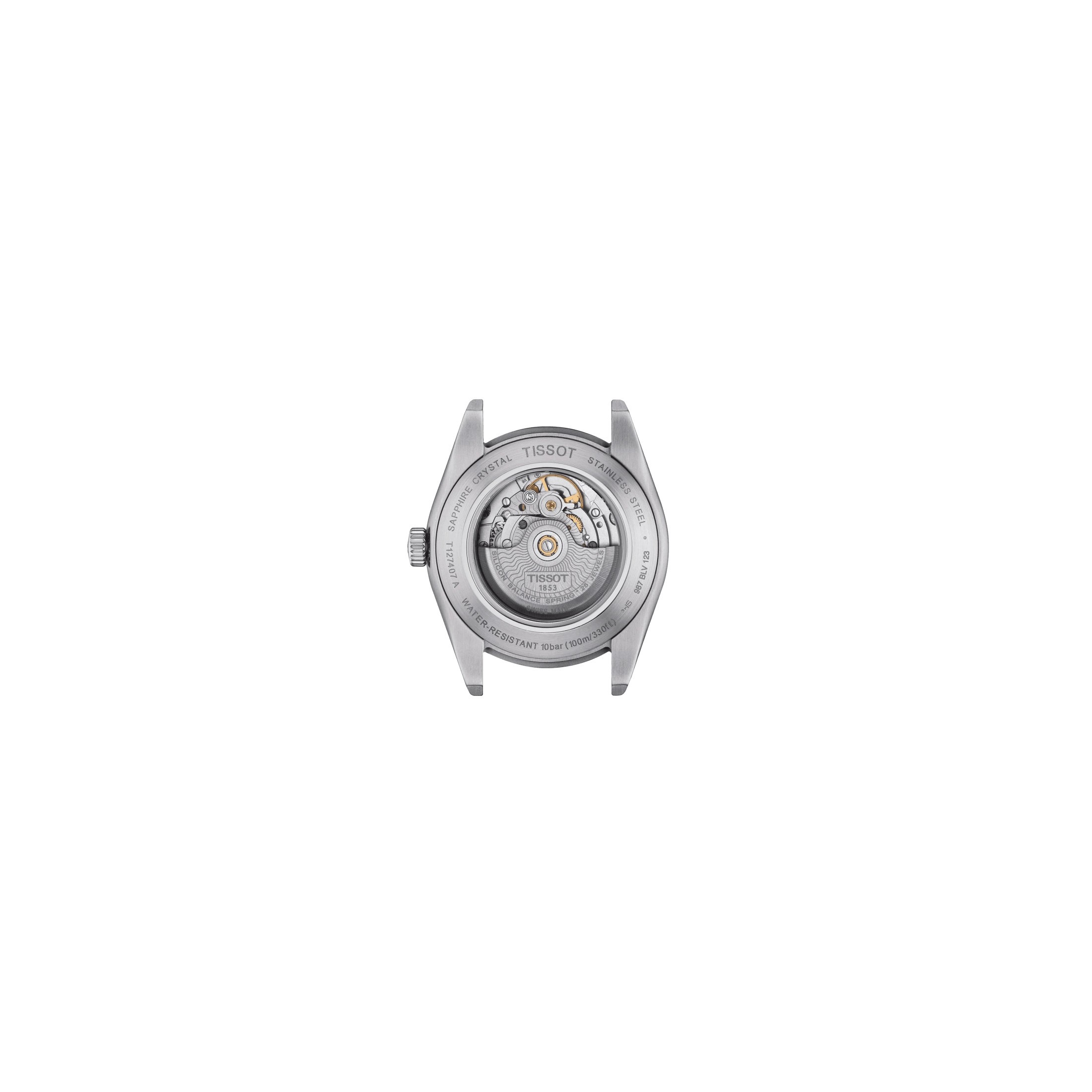 Tissot Gentleman Watch Powermatic 80 T127.407.11.091.01 Lepage