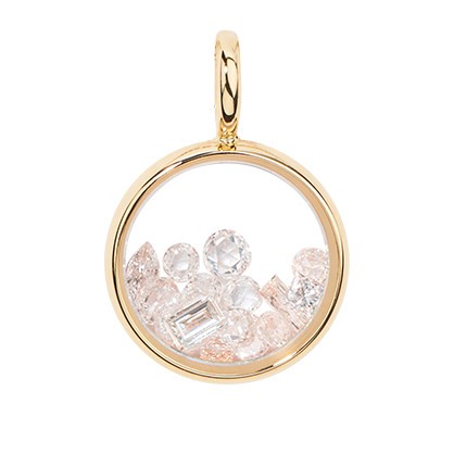 Pendentif Mini Chivor en or jaune et diamants CHISA00DI Lepage