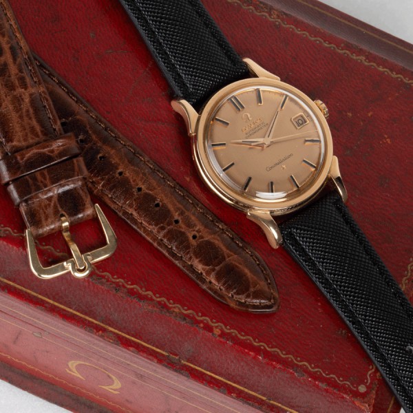 Omega Constellation pink gold 1961 Lepage