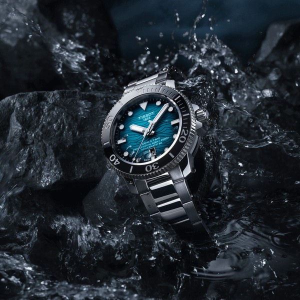 Montre tissot seastar outlet automatic 21 jewels