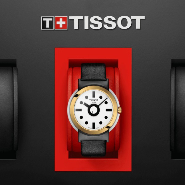 Tissot Heritage Memphis Gent quartz watch T134.410.27.011.00 Lepage