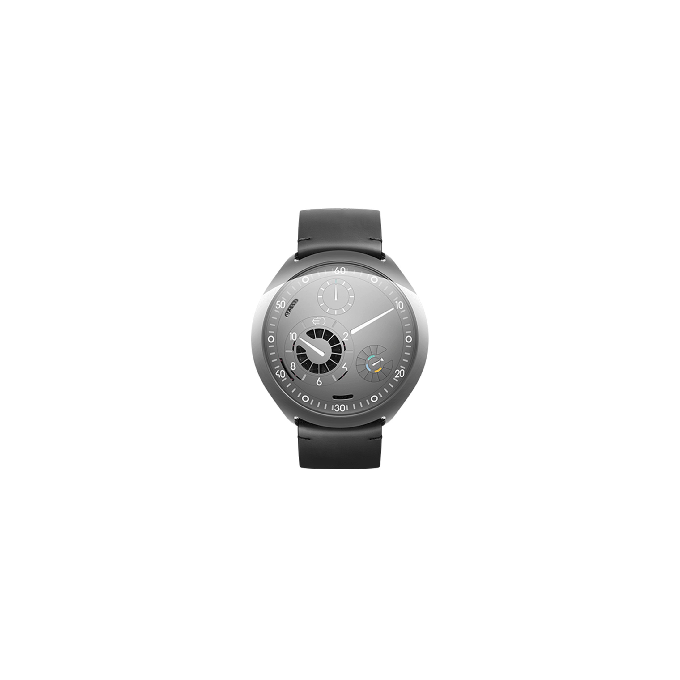 Ressence Type 2 G automatic titanium e Crown watch TYPE2G Lepage