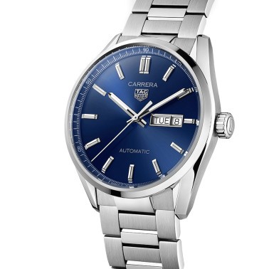  Tag Heuer Carrera Chronograph Automatic Blue Dial Men's Watch  CBM2112.BA0651 : Clothing, Shoes & Jewelry