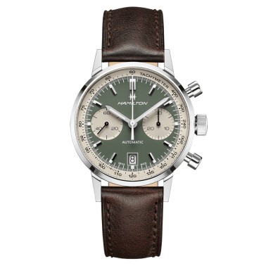 Hamilton Intra-Matic mechanical chronograph watch H38429710 - Lepage