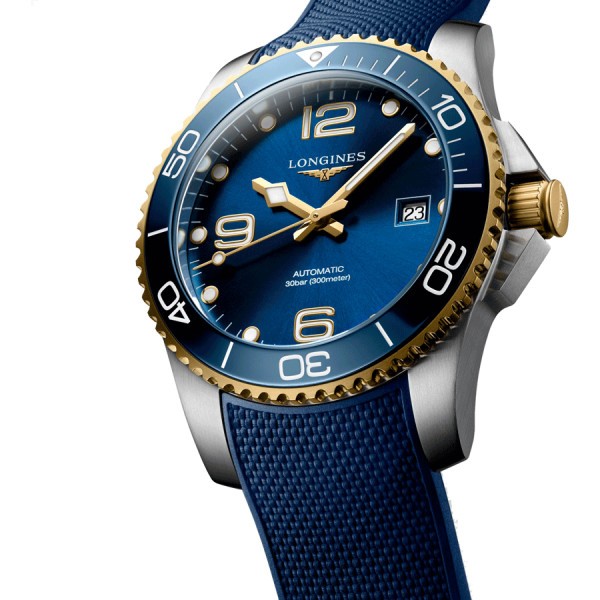 Montre Longines HydroConquest automatique 41 mm L3.781.3.96.9 Lepage