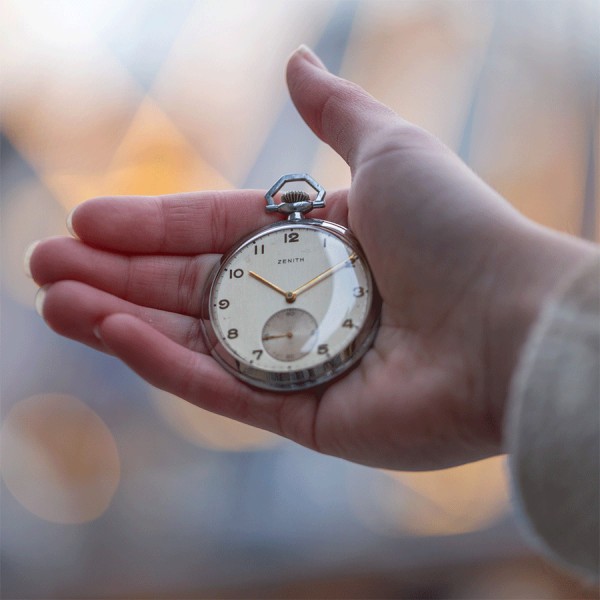 Michel rene pocket outlet watch