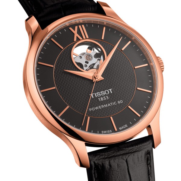 Tissot Tradition Open Heart auto Watch T063.907.36.068.00 Lepage