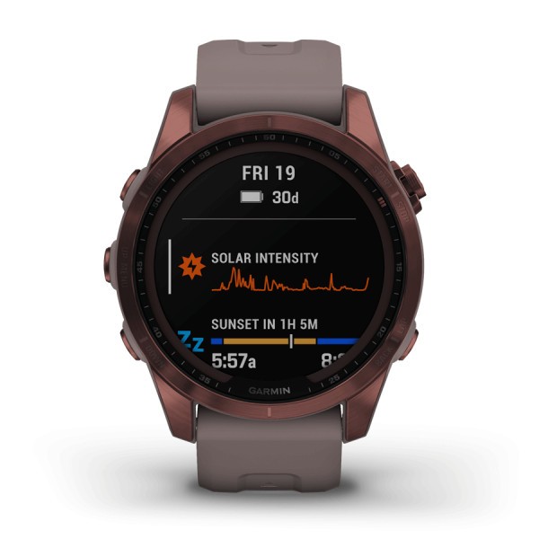 Garmin Fenix 7S Sapphire Solar Bronze 010-02539-29 - Lepage