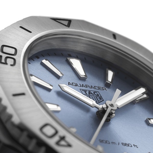 TAG Heuer Aquaracer Professional 200 Date Stainless Steel Chronograph with  Light Blue Dial, CBP1110.BA0627