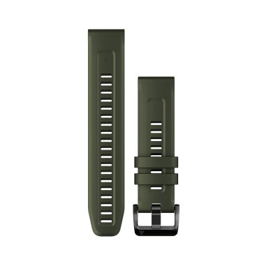 Garmin Quickfit 22 mm Silicone Bracelet Dark Green for Fenix 7 Lepage