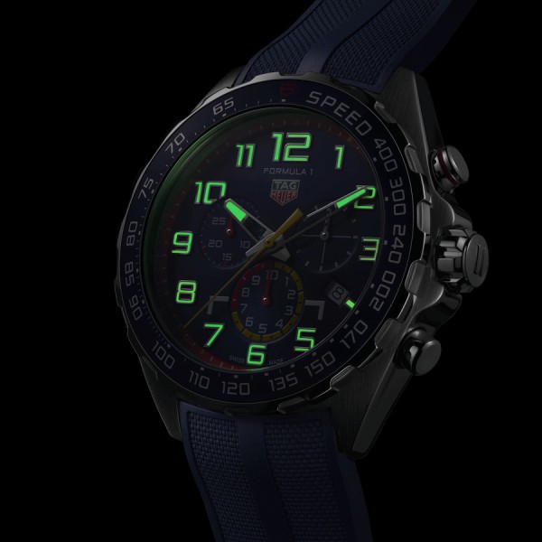 Tag heuer formula discount 1 blue rubber strap