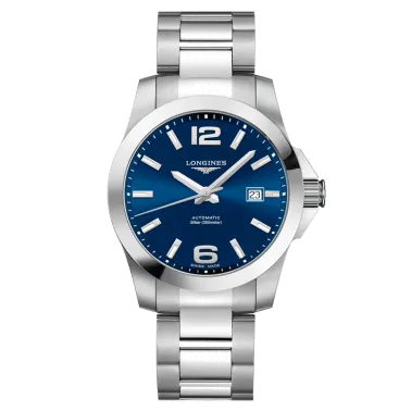 Avis choix montres Montre-longines-conquest-automatique-cadran-bleu-bracelet-acier-41-mm