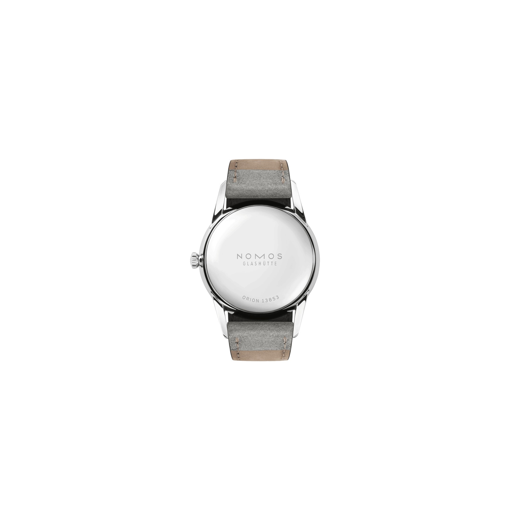 NOMOS Orion 33 mechanical gold watch steel back 32 8 mm 358 Lepage