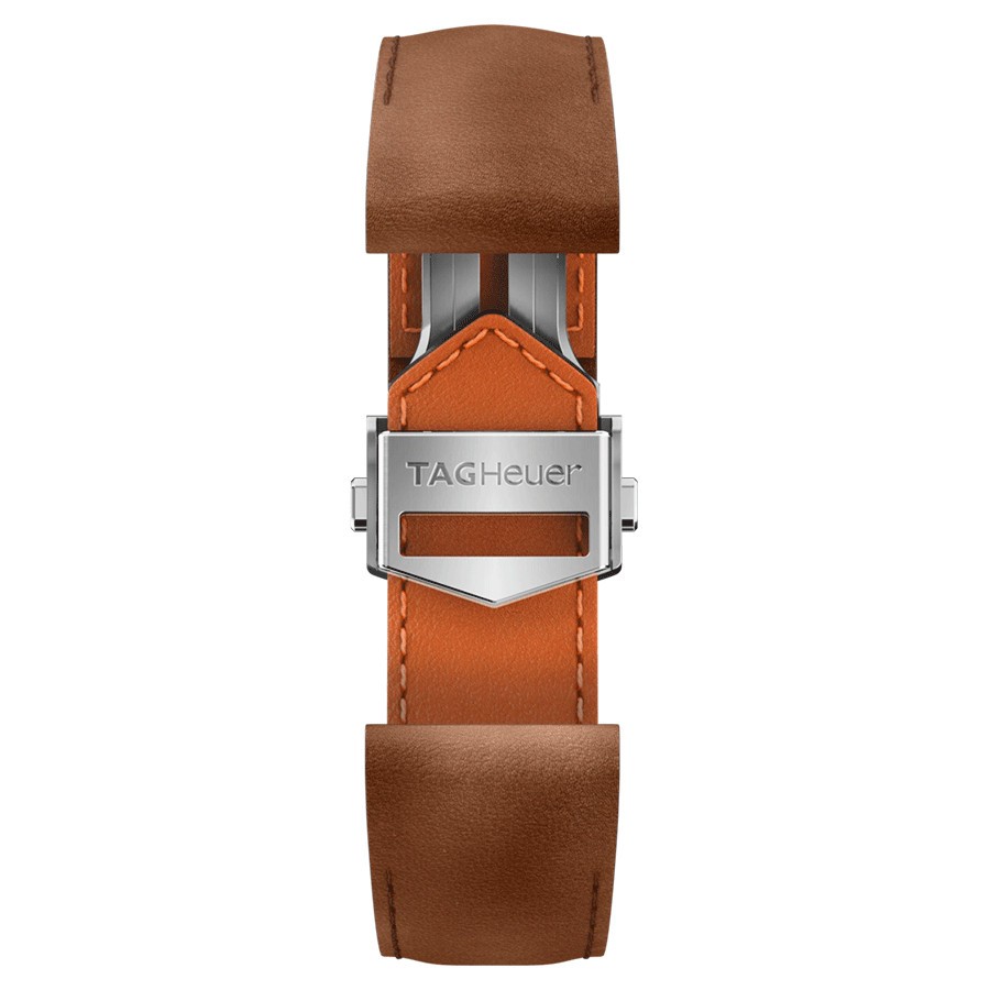 TAG Heuer Connected E4 Brown Leather Strap 42 mm Lepage