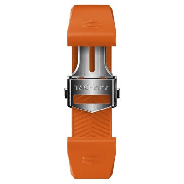 TAG Heuer Connected E4 Orange Rubber Strap 42 mm Lepage