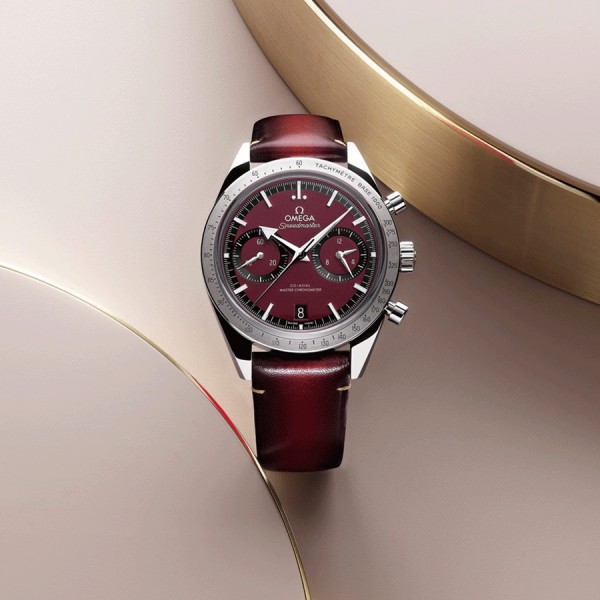 Omega speedmaster red face hot sale