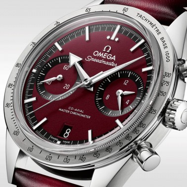 Omega speedmaster red on sale face