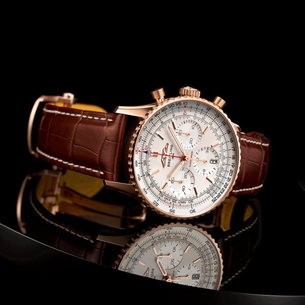 Breitling montbrillant hot sale rose gold