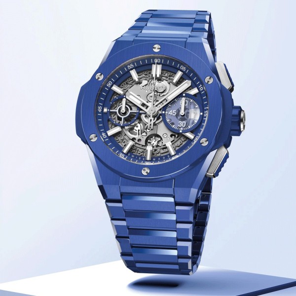 Montre Hublot Big Bang Integral Blue Indigo 451.EX.5129.EX Lepage