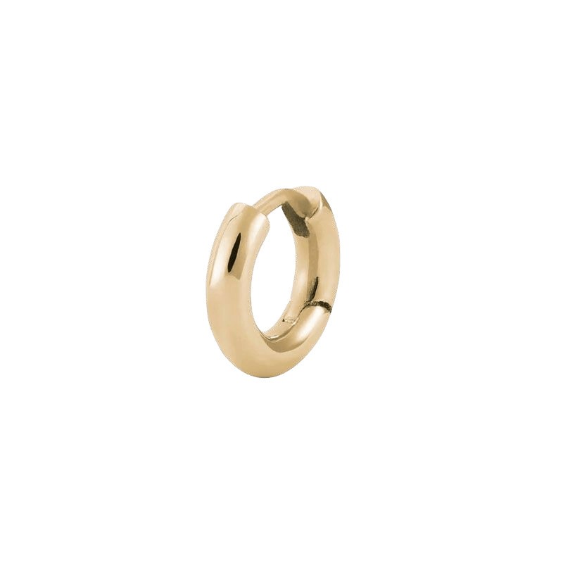 Polished yellow gold earring Le Gramme Jonc LGCOJPO06111 - Lepage