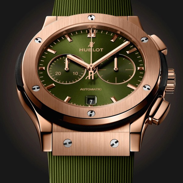 Hublot green strap hotsell