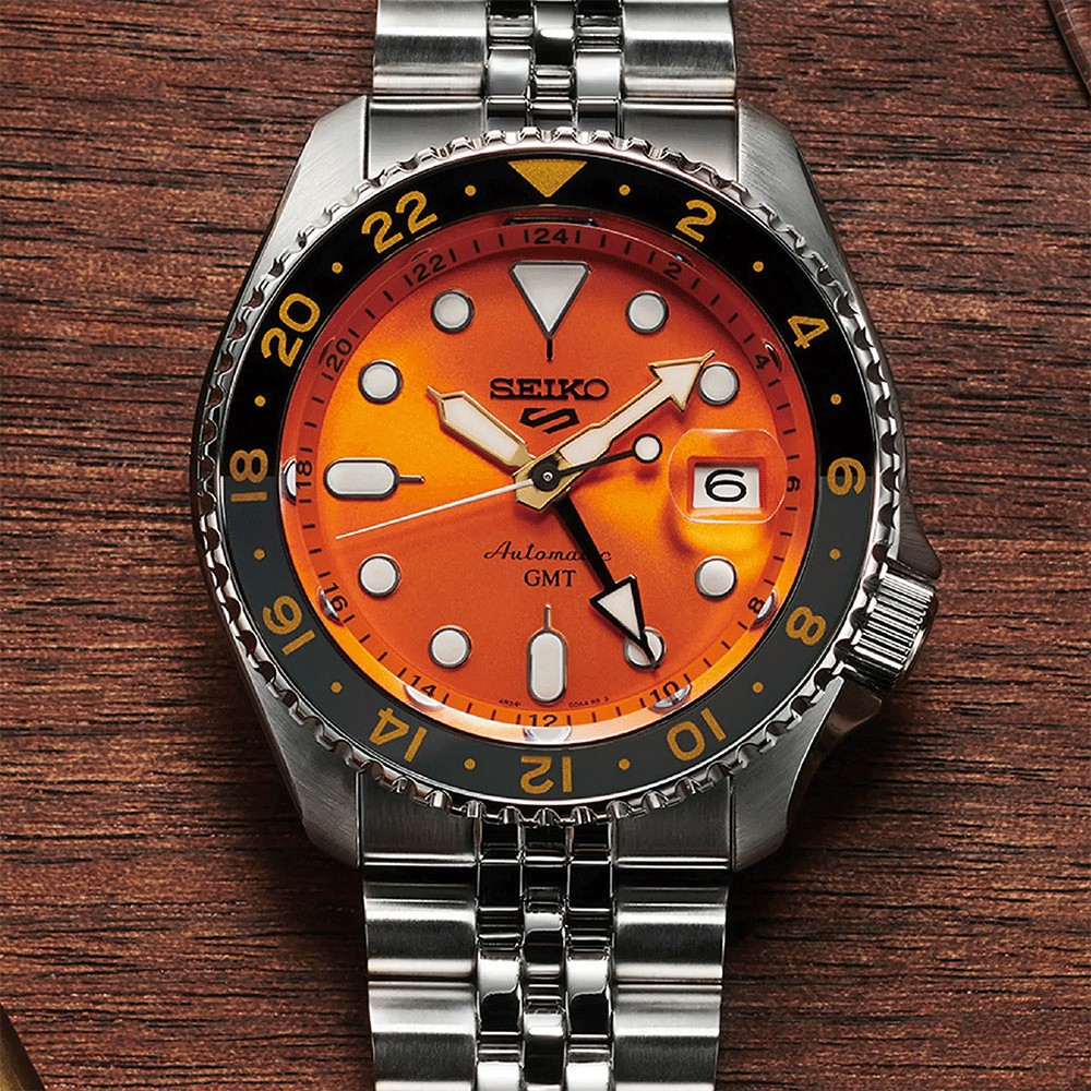 Seiko 5 SKX Sports GMT automatic SSK005K1 - Lepage